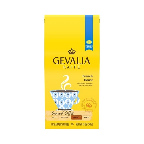 GEVALIA FRNCH RST COFFEE GRND            1 OZ