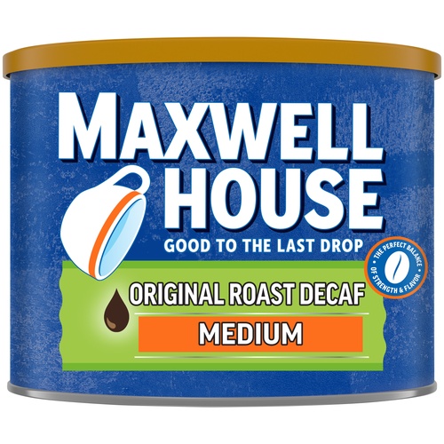 MAXWELL HSE DECAF COFFEE                 22 OZ