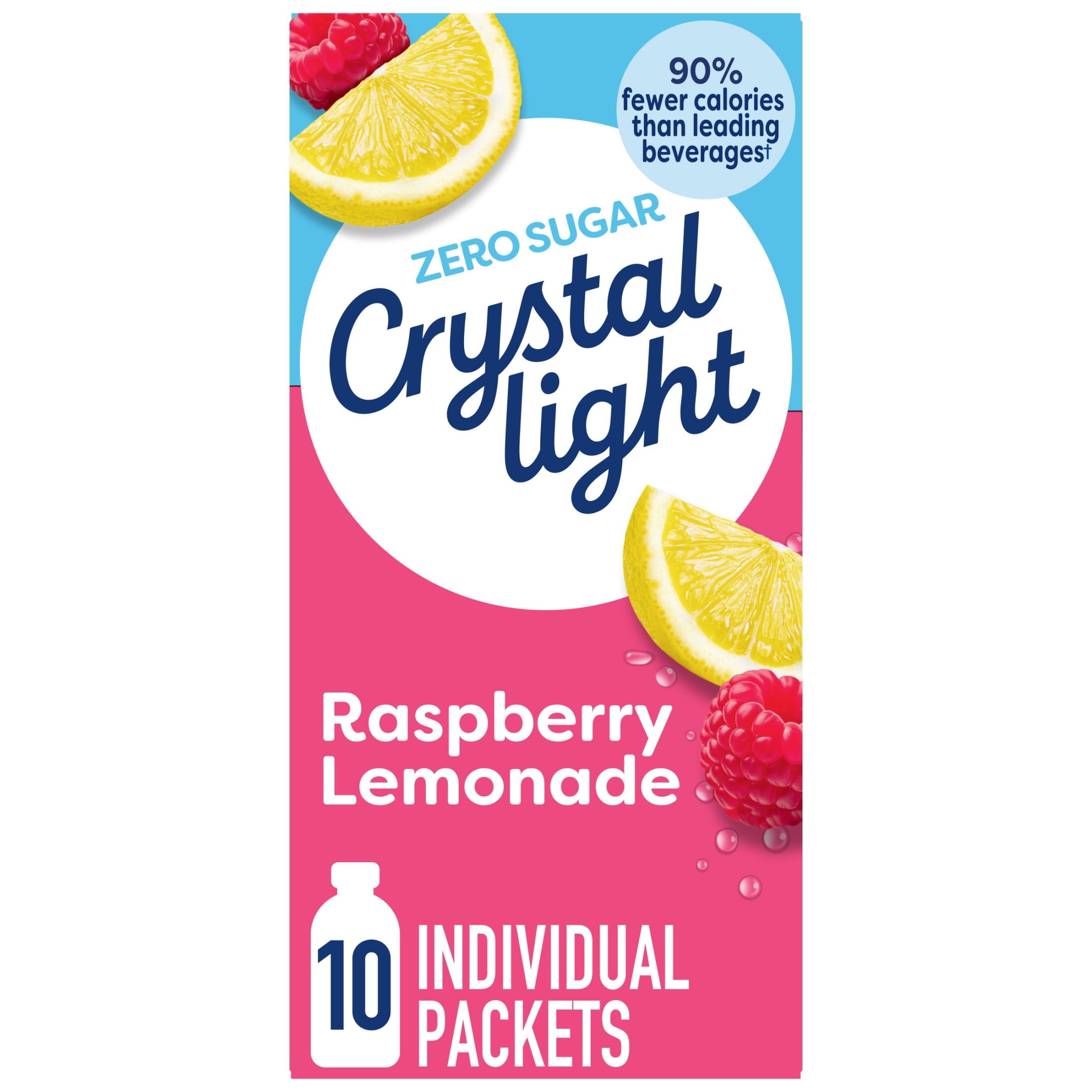 CRYSTAL LIGHT RASPBERRY LEMONADE 10 COUNT