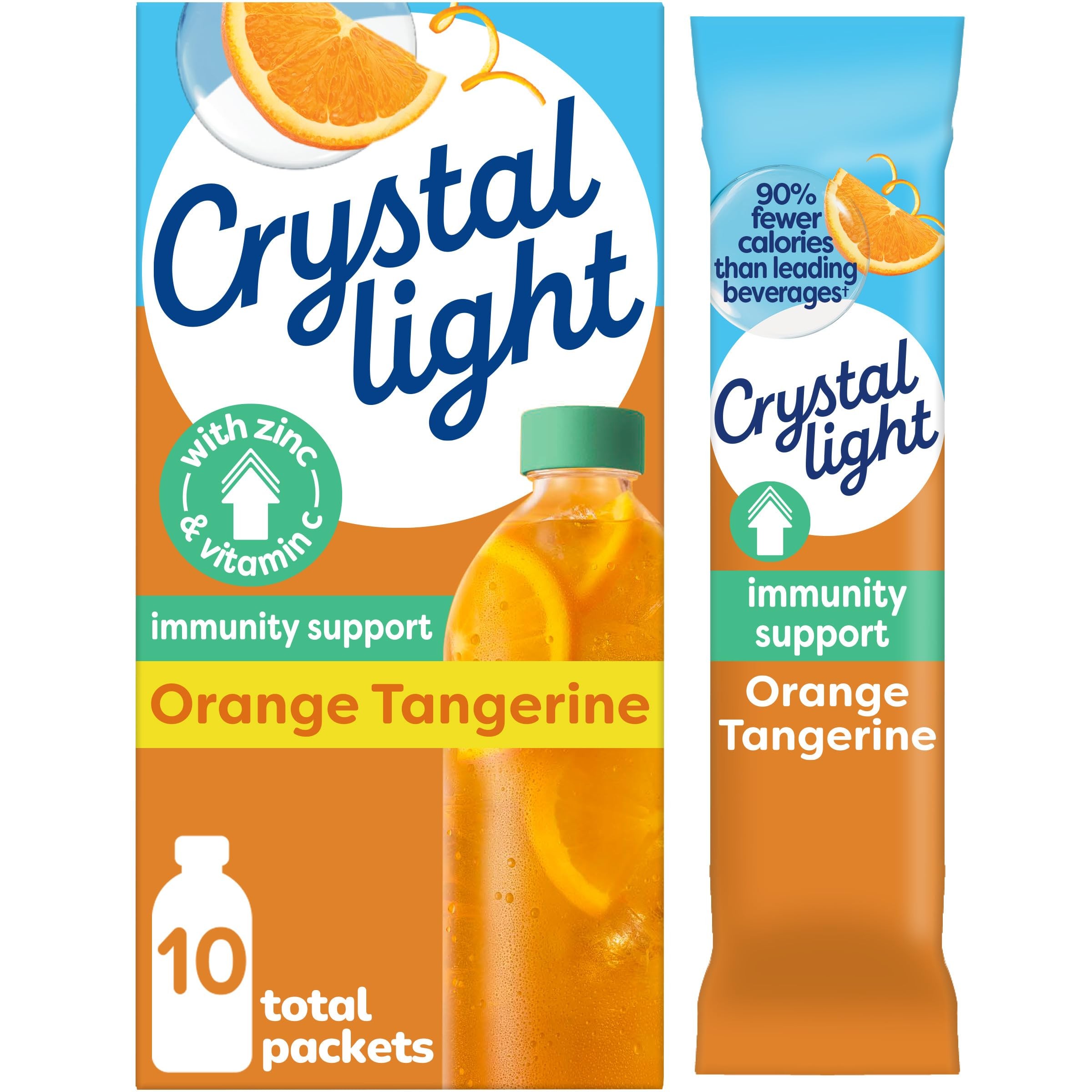 CRYSTAL LIGHT IMMUNITY ORANGE TANG 10 COUNT