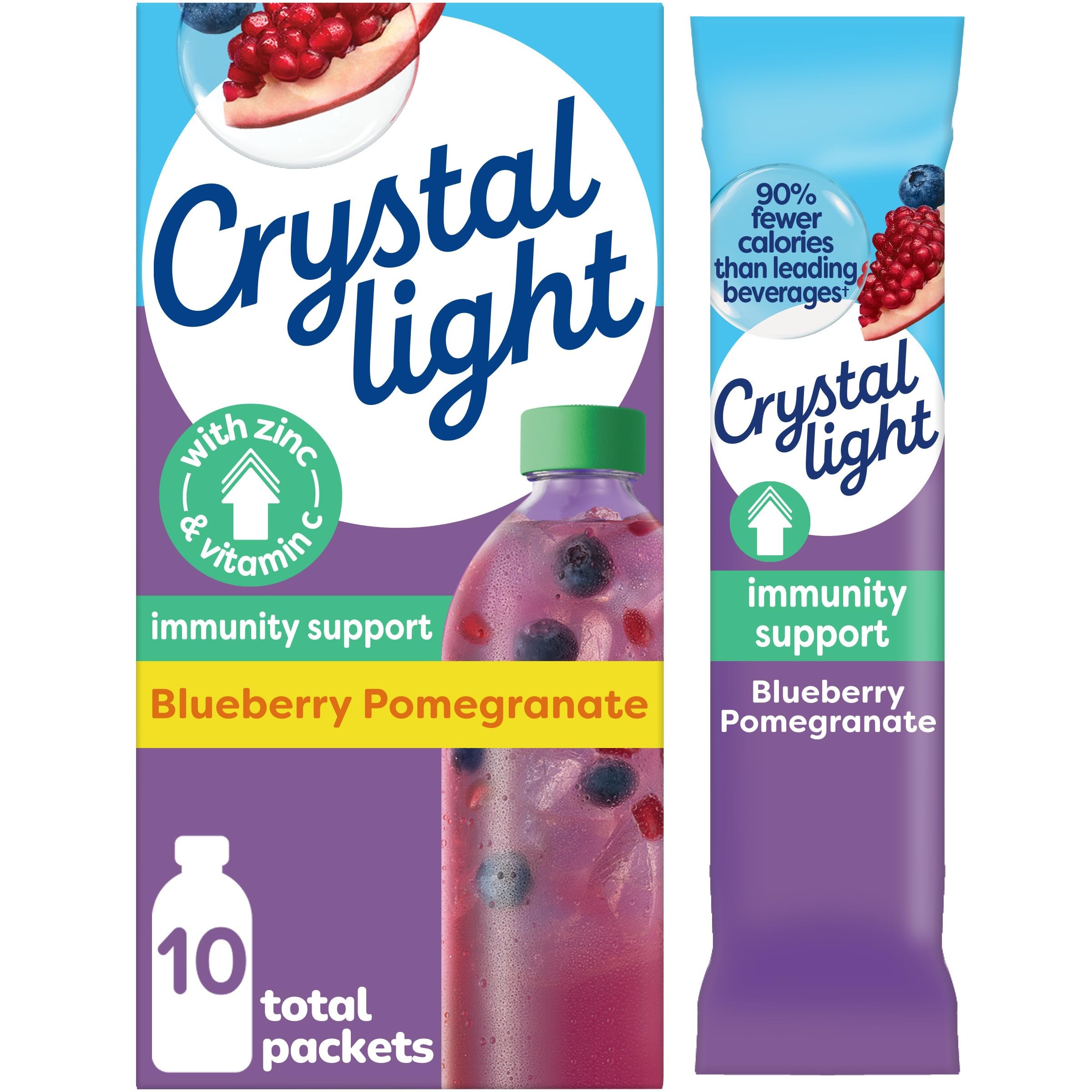 CRYSTAL LIGHT IMMUNITY BERRY POMEG 10 COUNT