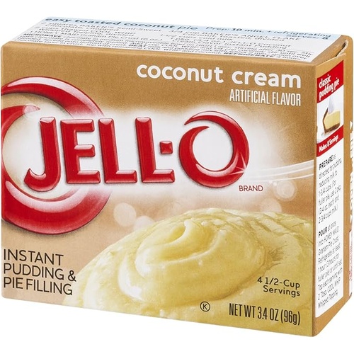 JELLO COCONUT CREAM PUDDING              1 OZ