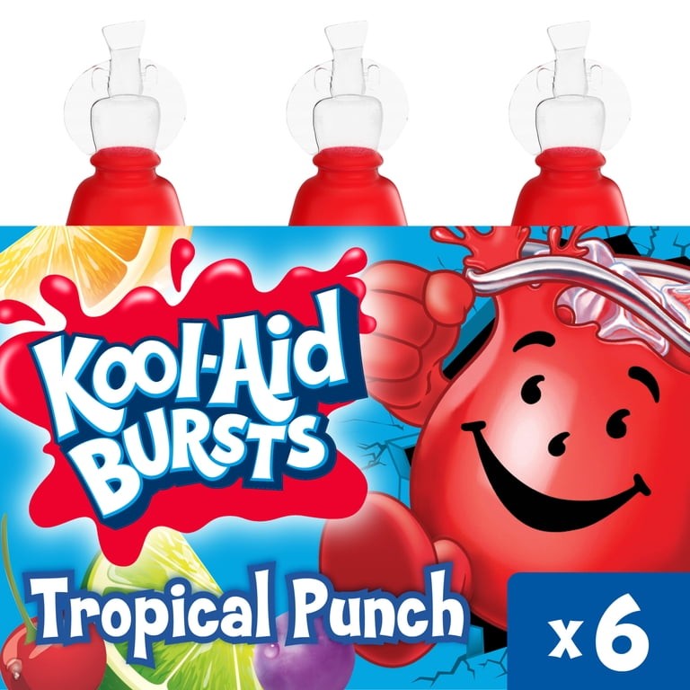 KOOL AID BURSTS TRP PNCH 6 COUNT