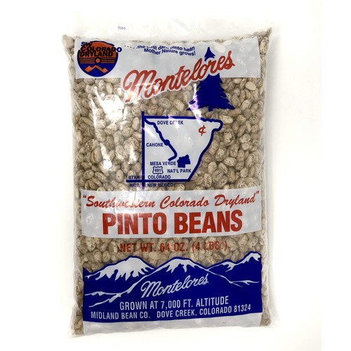 MONTERREY PINTO BEANS 4LB.BAG            64 OZ