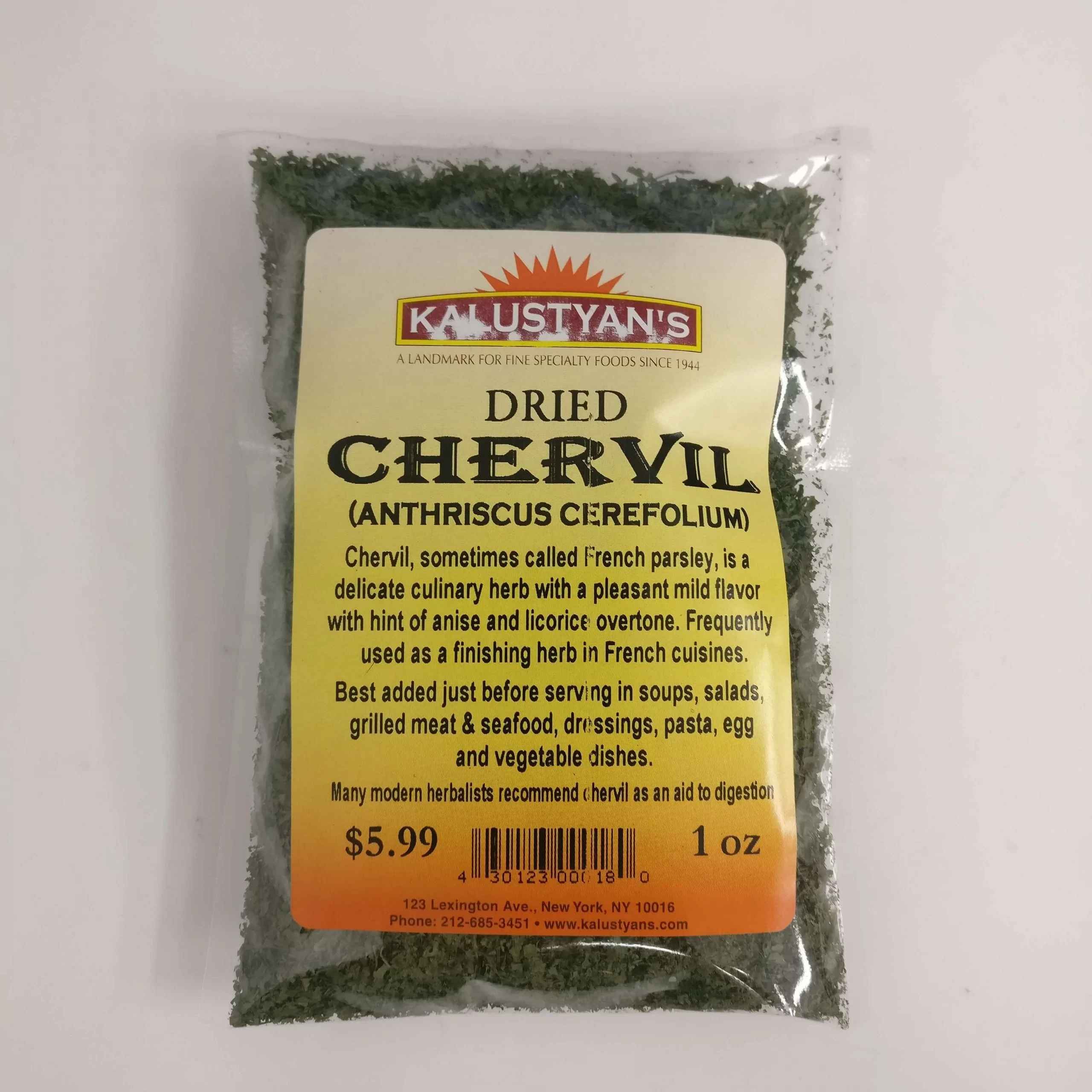 KALUSTYANS CHERVIL 1 Lbs
