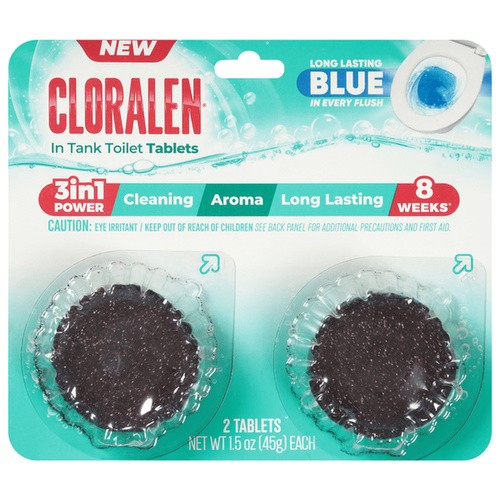 CLORALEN IN TANK TABLETS 2 Pack 1.5 OZ