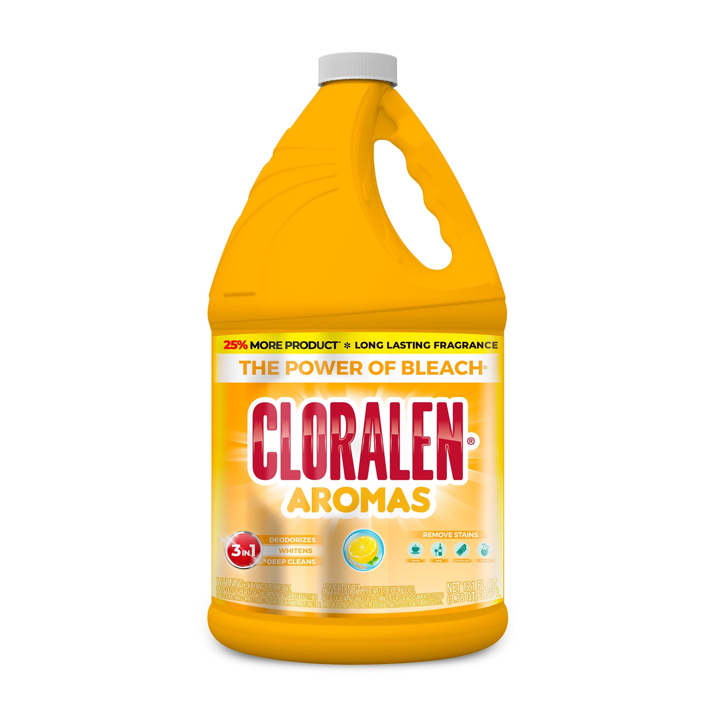 Cloralen Bleach Lemon Fresh 121 OZ