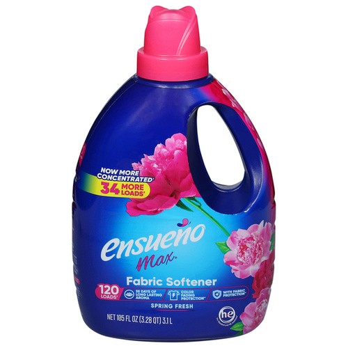 ENSUENO SPRING FRESH FABRIC SOFTNER 105 OZ