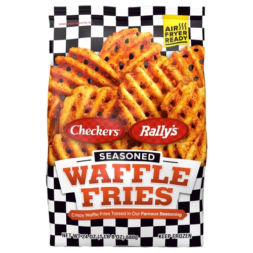 CHECKERS WAFFLE FRIES                    24 OZ