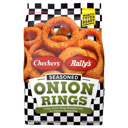 CHECKERS ONION RINGS                     16 OZ