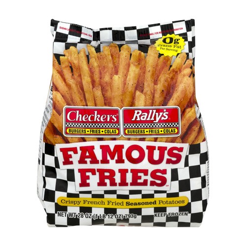 CHECKERS FAMOUS FRIES 28 OZ