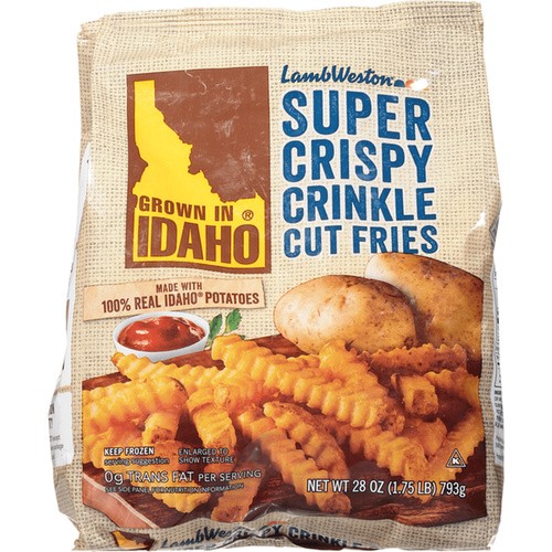 Idaho Crinkle Cut Fries 28 OZ