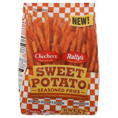 CHECKERS FAMOUS SWEET POTATO FRY 22 OZ