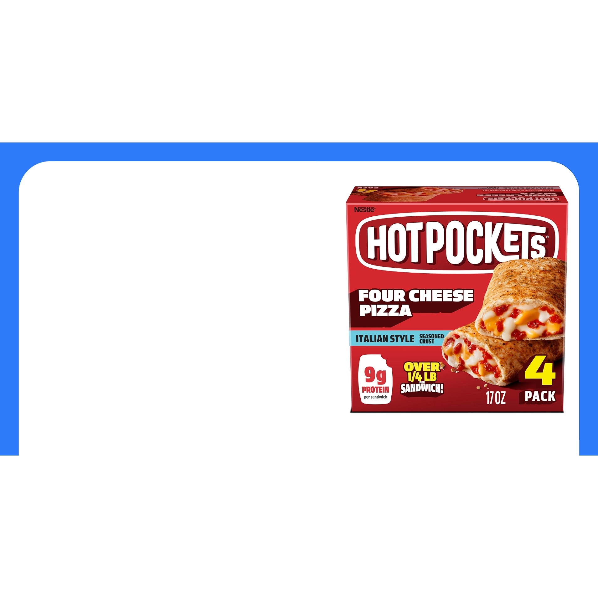 Hot Pockets 4 Cheese Pizza 4 Count