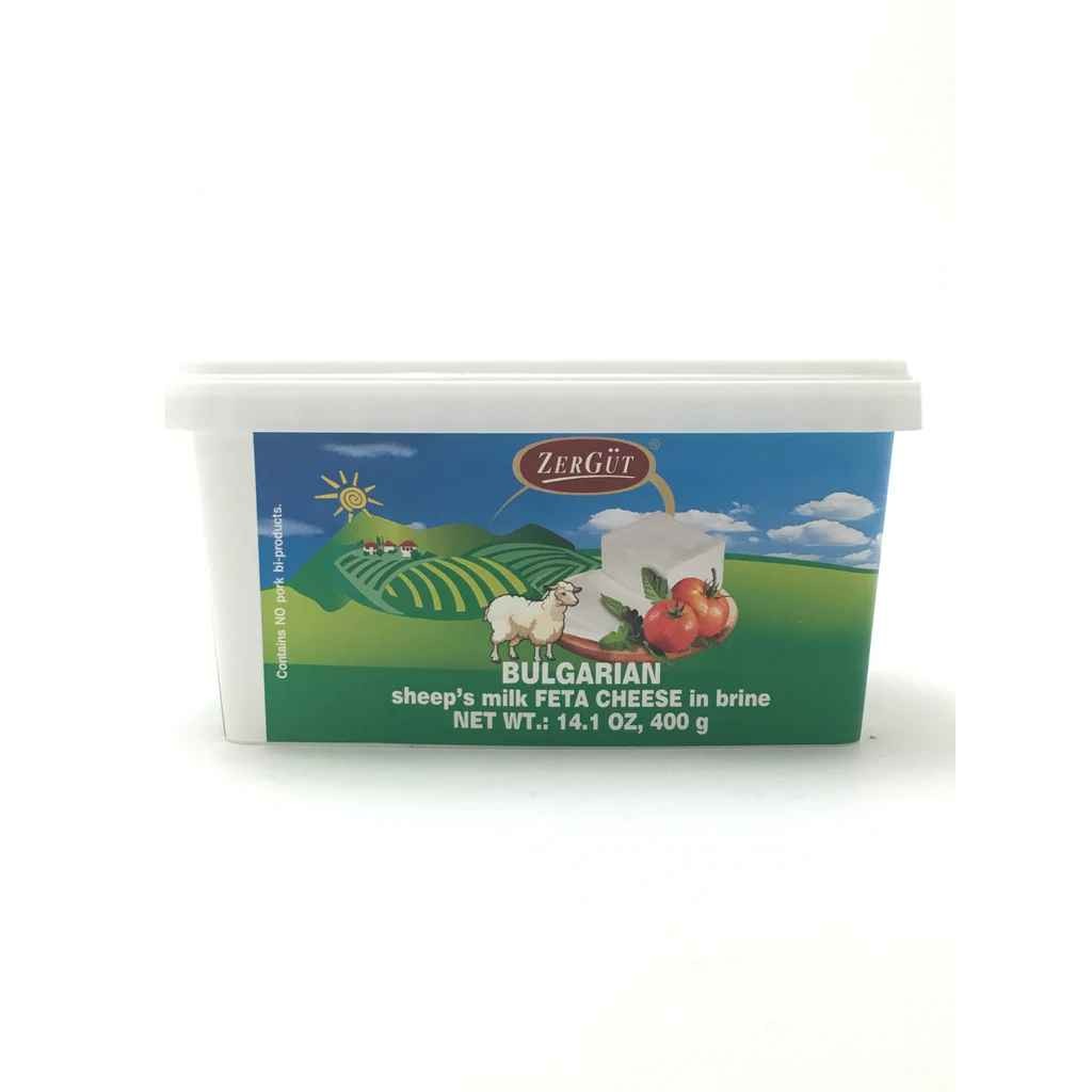 ZERGUT BULGARIAN SHEEPS MILK FETA CHEESE 0.88 Lbs