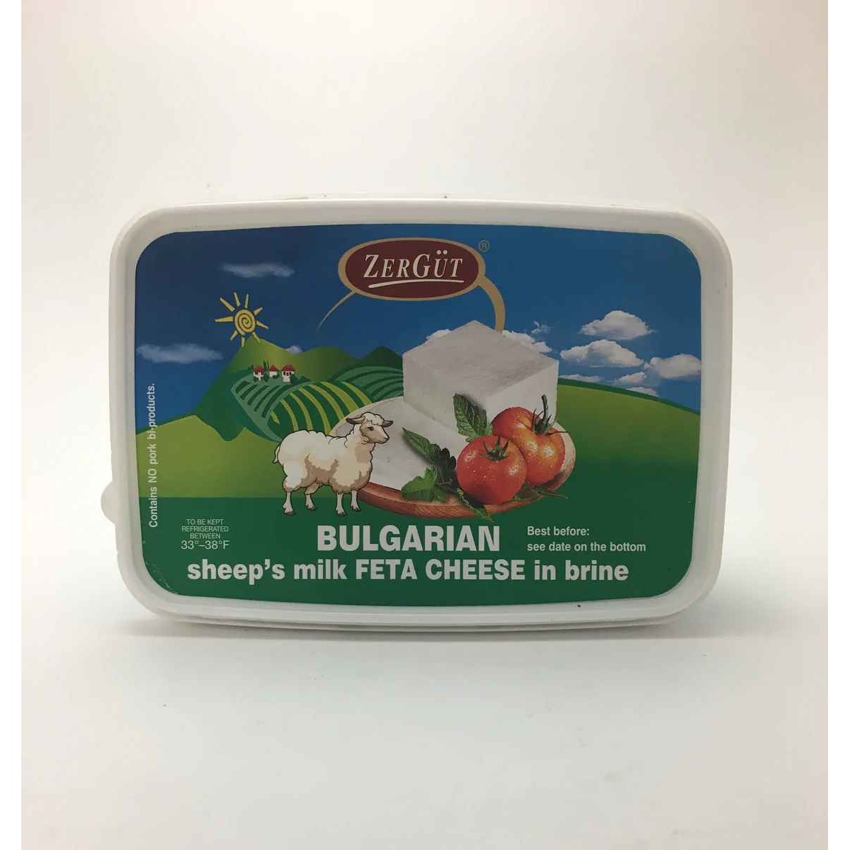 Zergut Feta Bulgar Cheese 400 GM