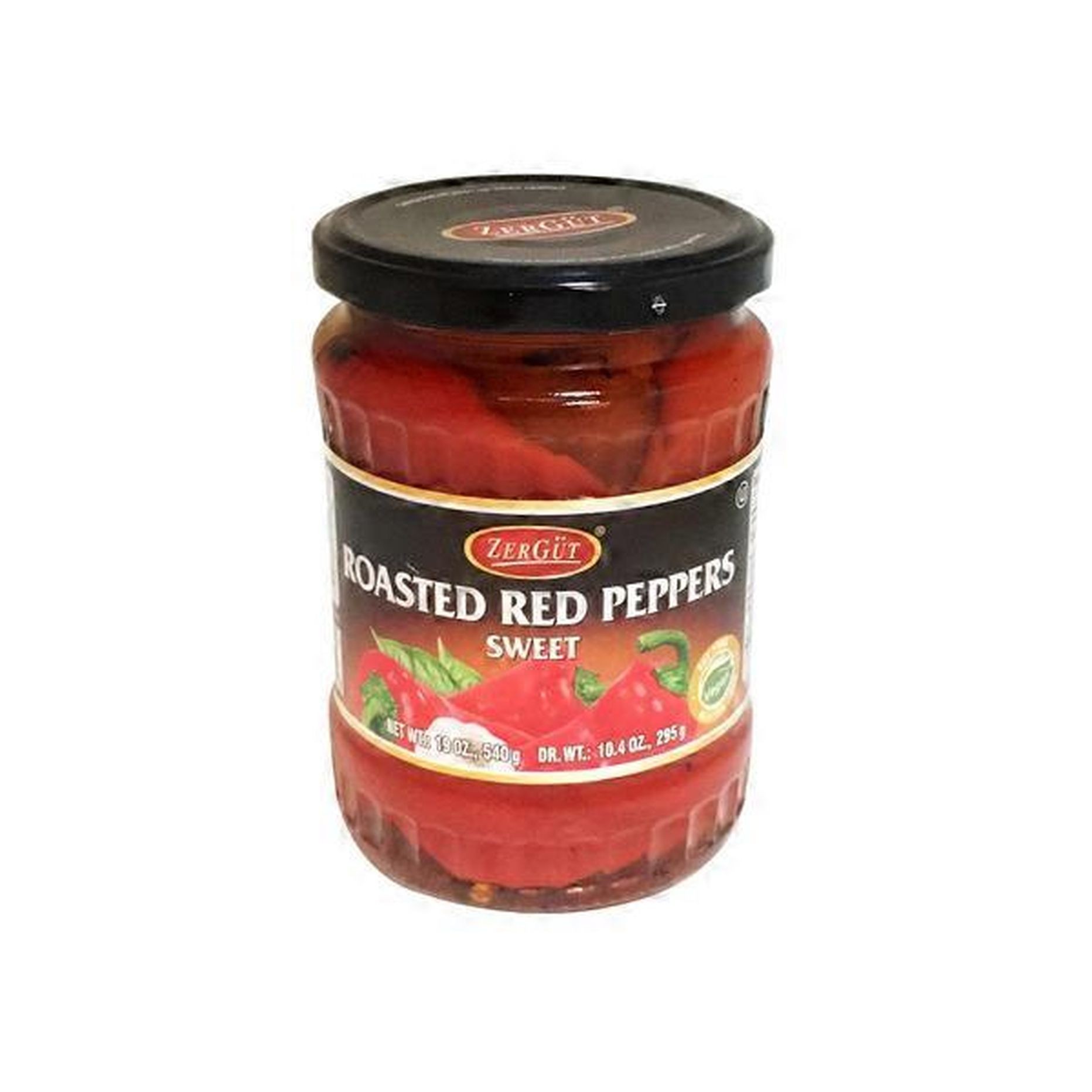 Zergut Roasted Red Peppers 19 OZ