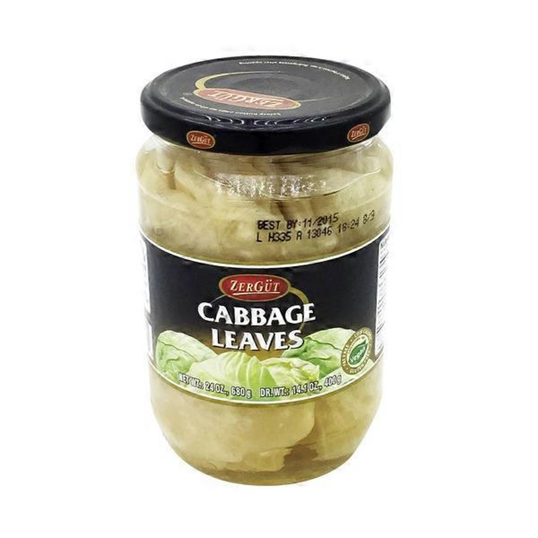 Zergut Cabbage Leaves 24 OZ