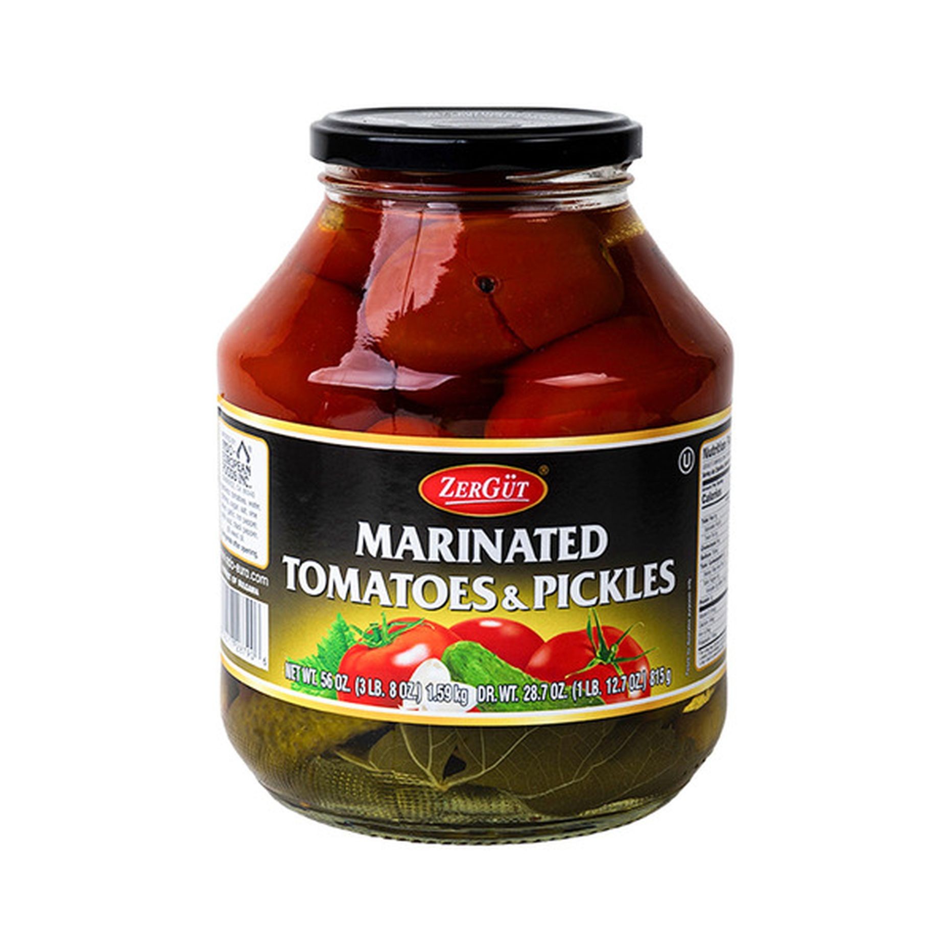 Zergut Tomatoes And Pickles 56 OZ