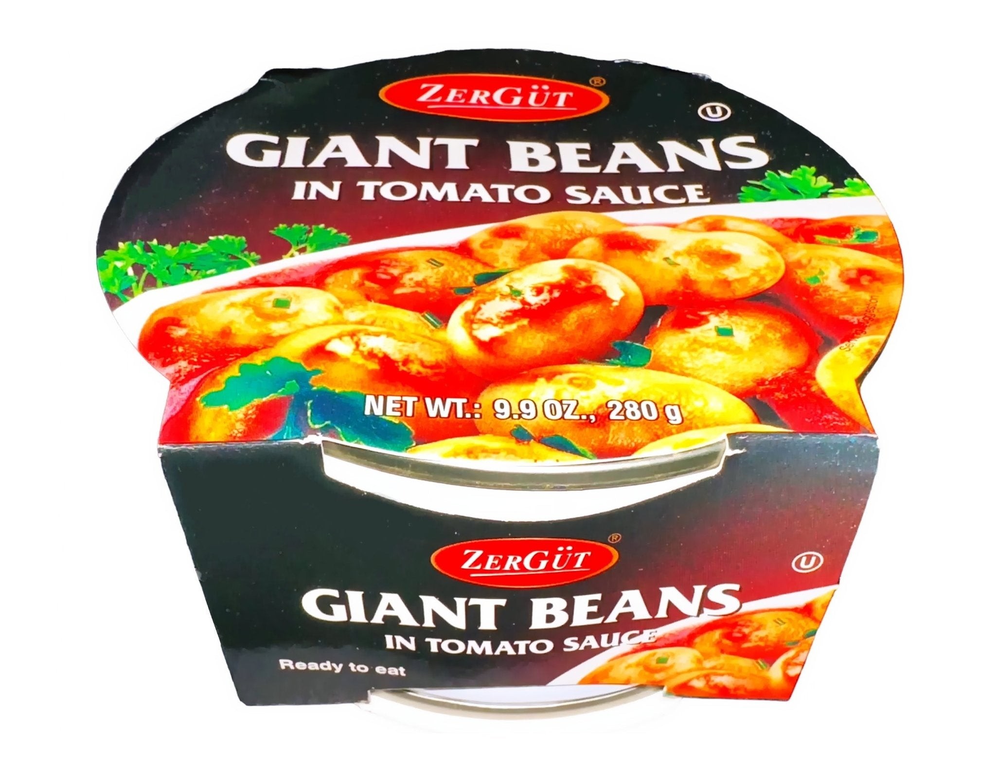 ZERGUT GIANT BEANS IN TOMATO SAUCE 0.56 Lbs