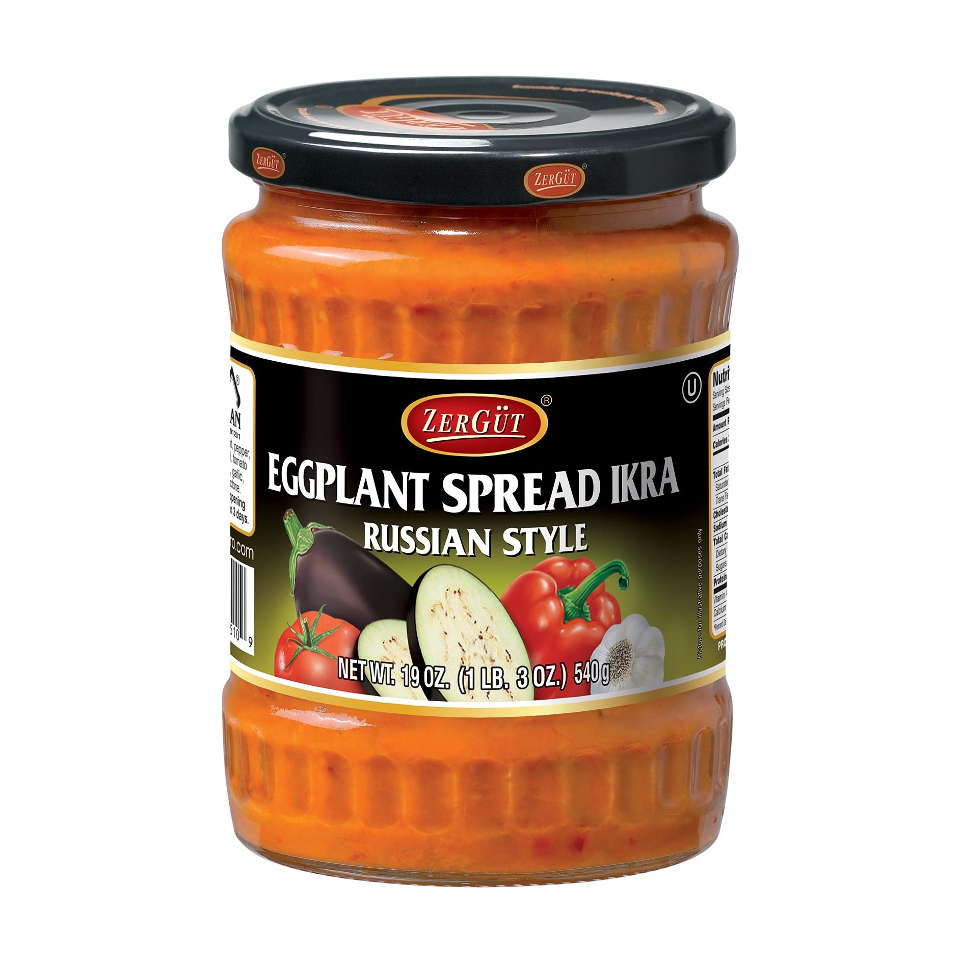 Zergut Eggplant Spread 19 OZ
