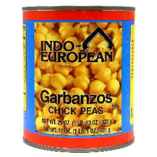 Indo European Garbanzo Beans 20 OZ