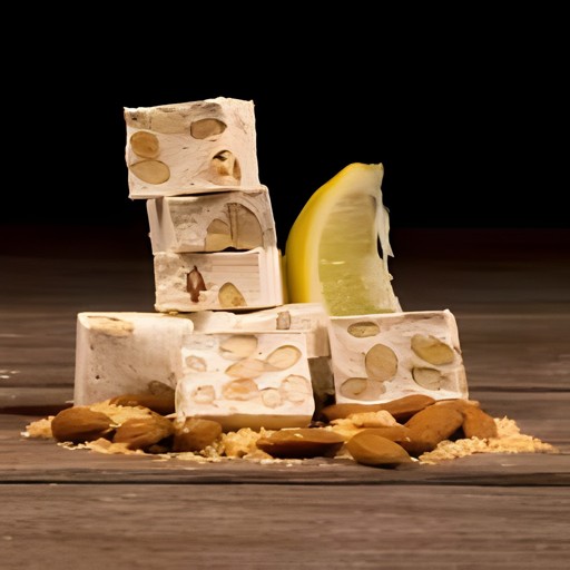 INDO NOUGAT ALMOND + LEMON 100 GM