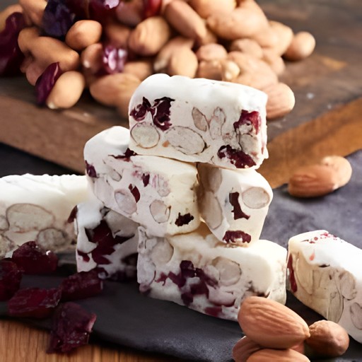 INDO NOUGAT ALMOND + CRANBERRIES 100 GM