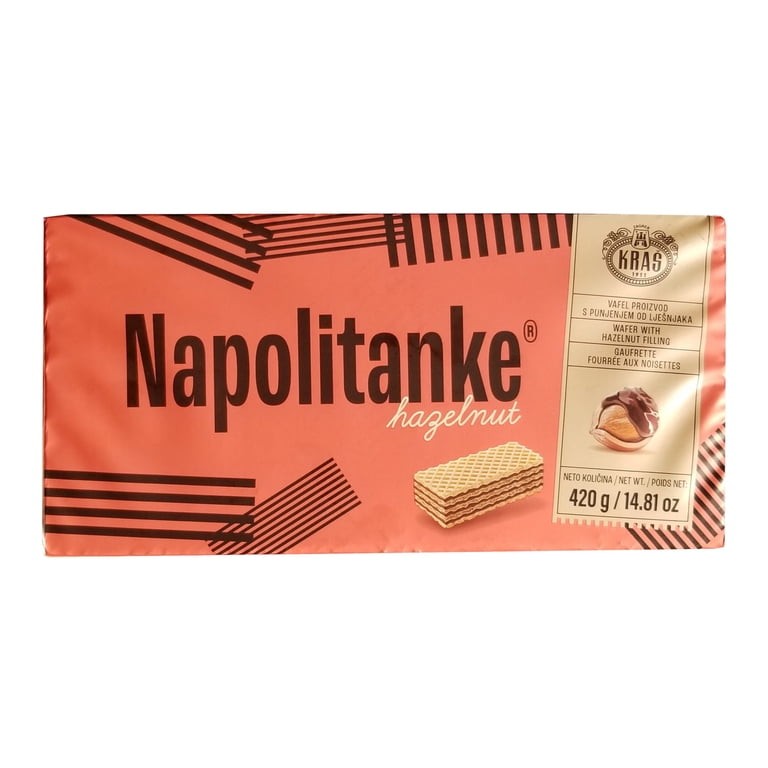 Napolitanke Hazelnut 420 GM
