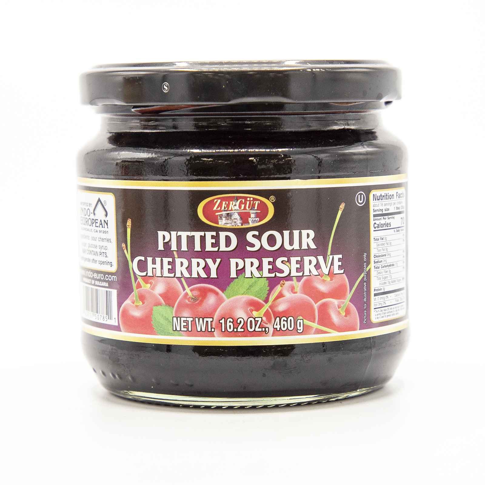 Zergut Cherry Preserve 450 GM