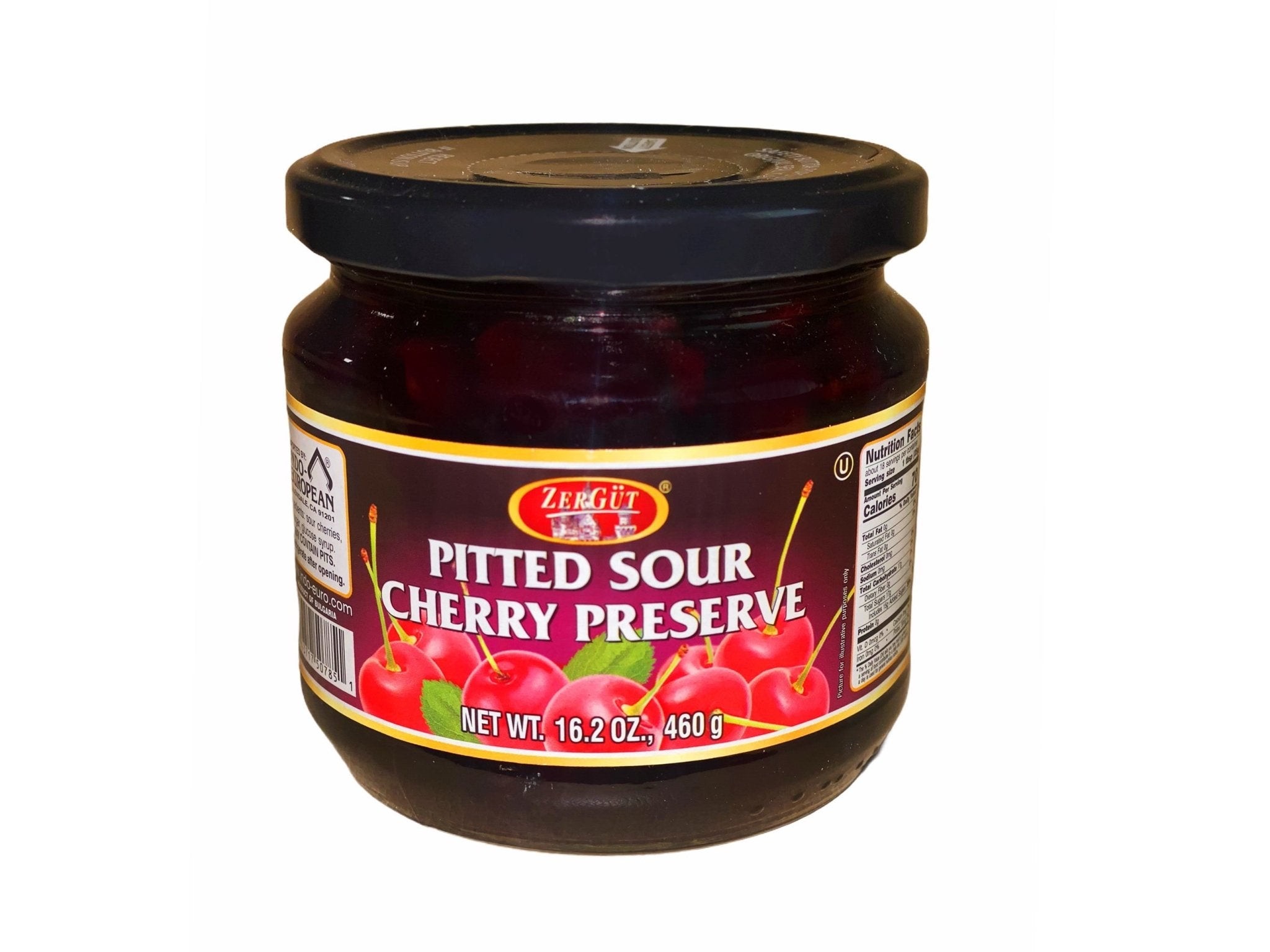Zergut Sour Cherry Preserve 16.2 OZ