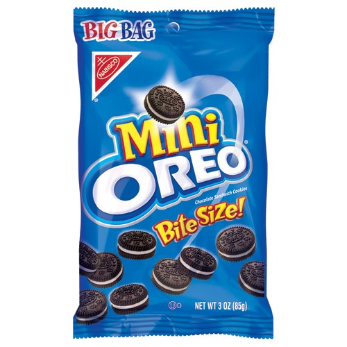 NABISCO OREO CHOCOLATE SANDWICH COOKIES 3 OZ