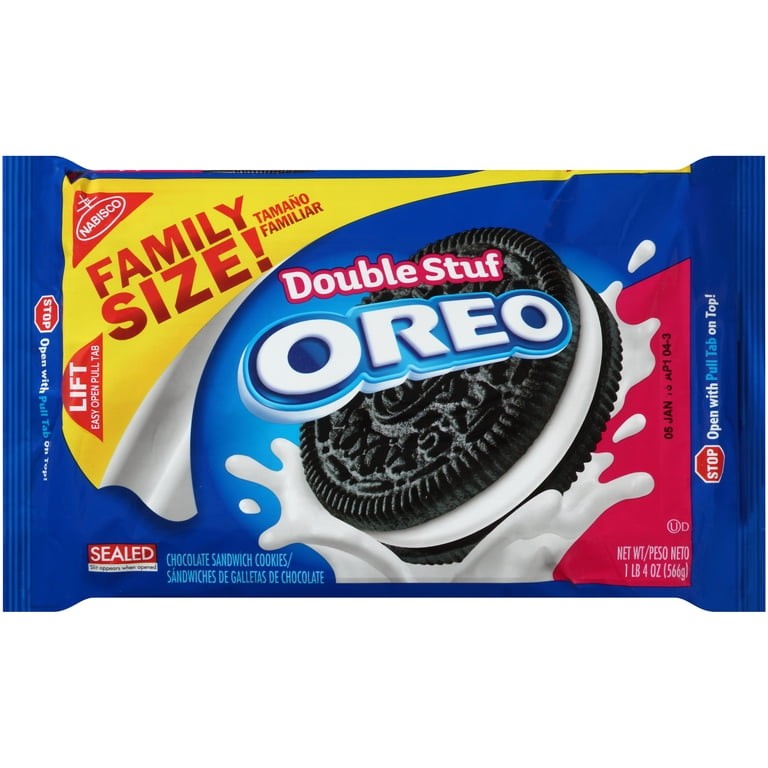 OREO COOKIES DOUBLE STUFF 566 GM
