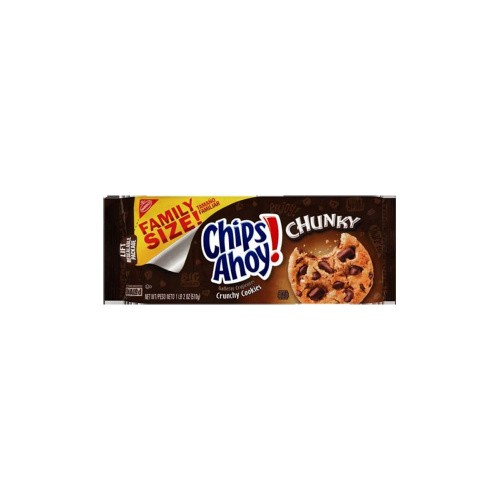 NABISCO CHIPS AHOY FAMILY SIZE CHUNK 18 OZ