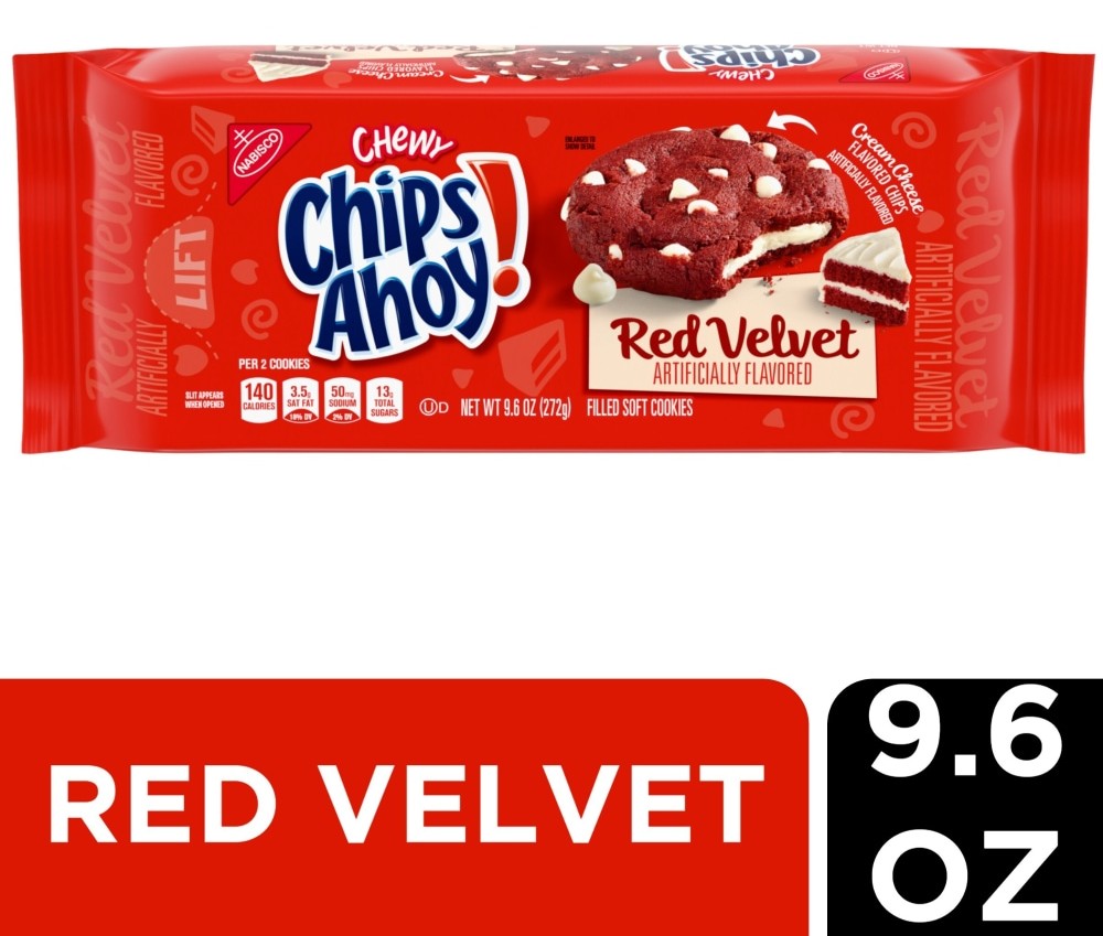 NABISCO CHIPS AHOY RED VELVET COOKIE 9.6 OZ