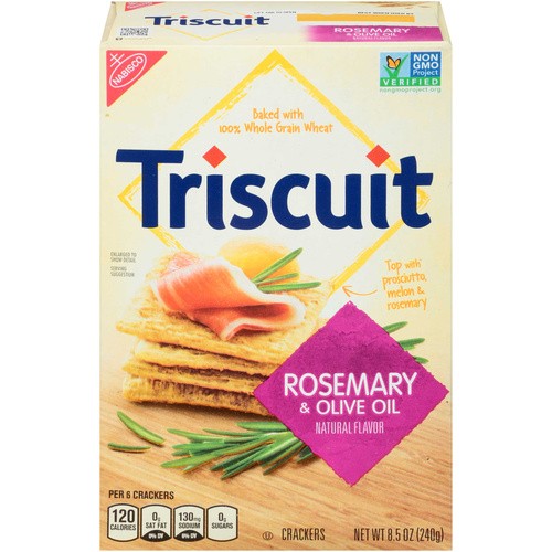NABISCO TRISCUIT ROSEMARY&OLIVE OIL 8.5 OZ