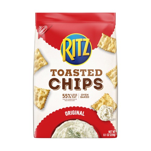 NABISCO RITZ TSTD CHIPS ORIGINAL 8.1 OZ