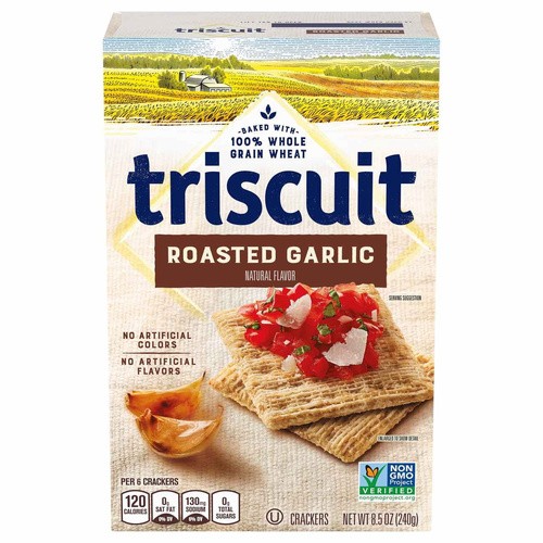 NABISCO TRISCUIT ROASTED GARLIC 8.5 OZ