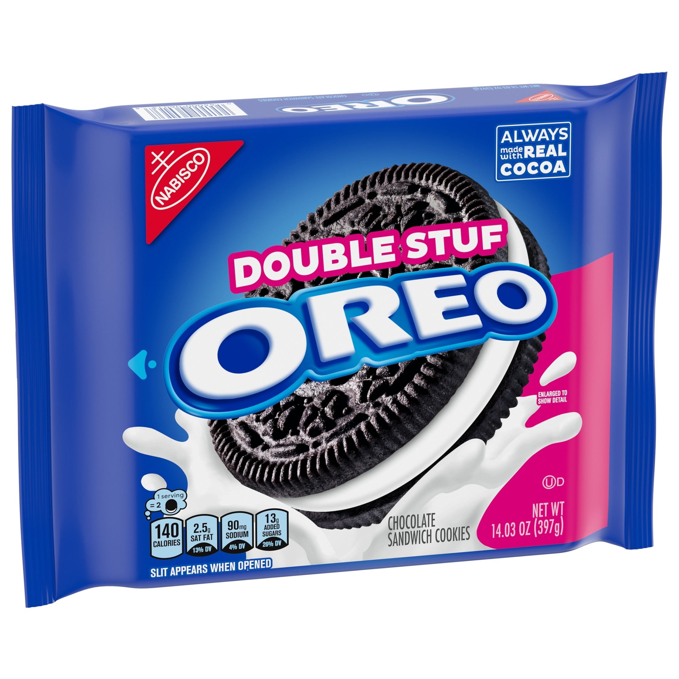 NABISCO OREO DOUBLE STUFF COOKIES 14.03 OZ
