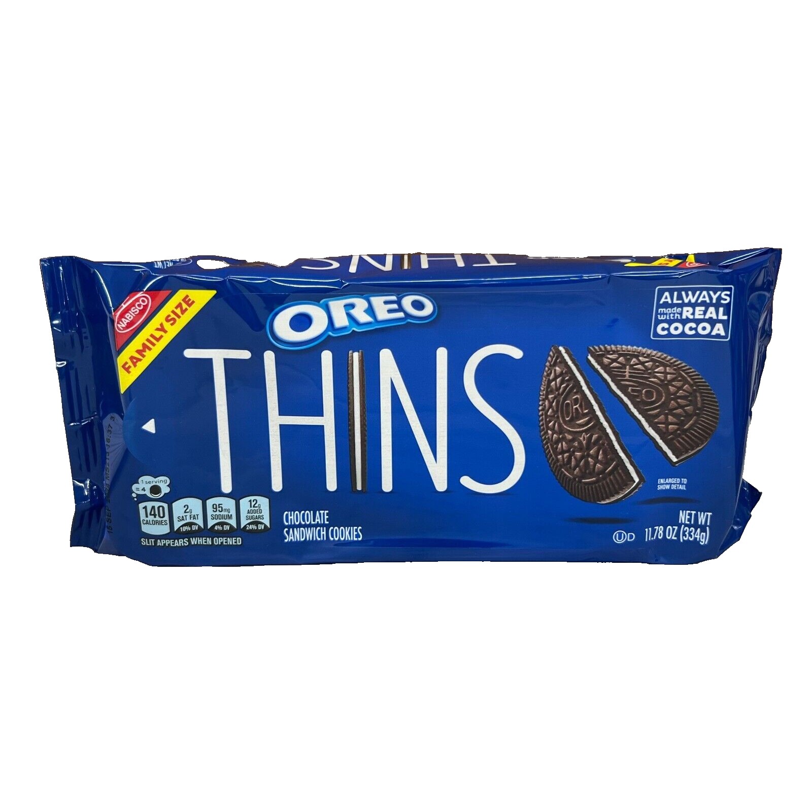 NABISCO OREO FAMILY SIZE VARIETIES       11.78 OZ
