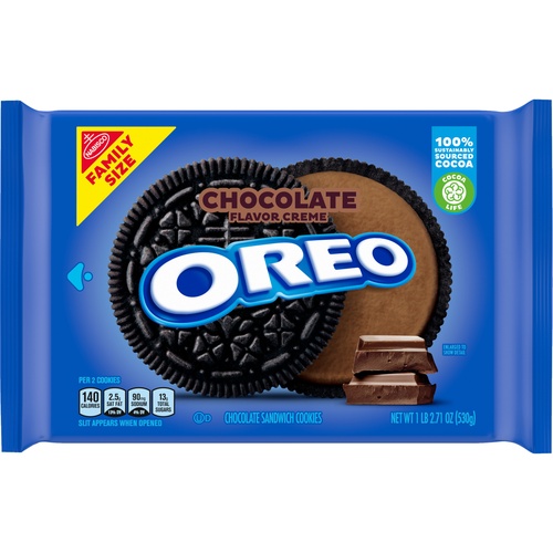 NABISCO OREO FAMILY SIZE CHOCOLATE       18.71 OZ