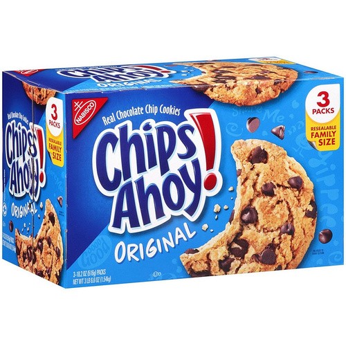 NABISCO CHIPS AHOY FAMILY SIZE WHTFD     18 OZ