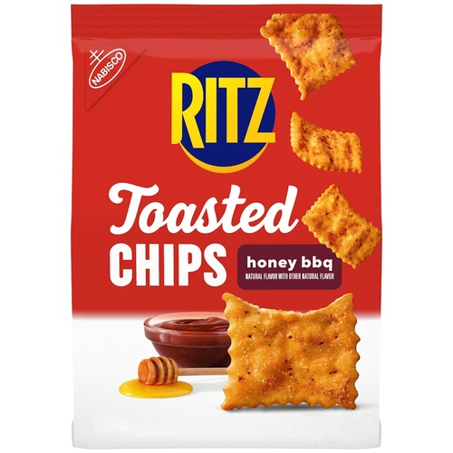 NABISCO RITZ TSTD CHIPS HONEY BBQ        1 OZ