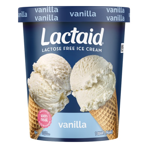 Lactaid Vanilla Ice Cream 32 OZ