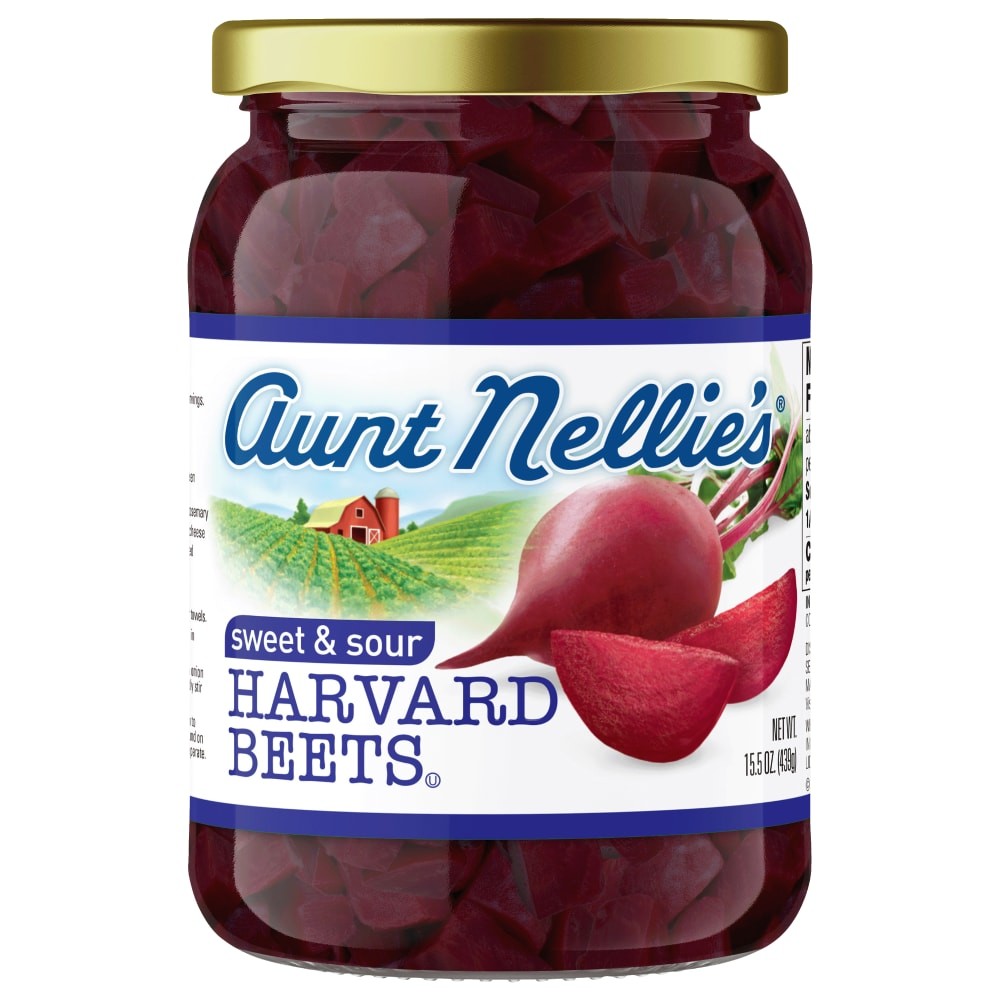 AUNT NELLIES HARVARD BEETS SWT&SR 15.5 OZ