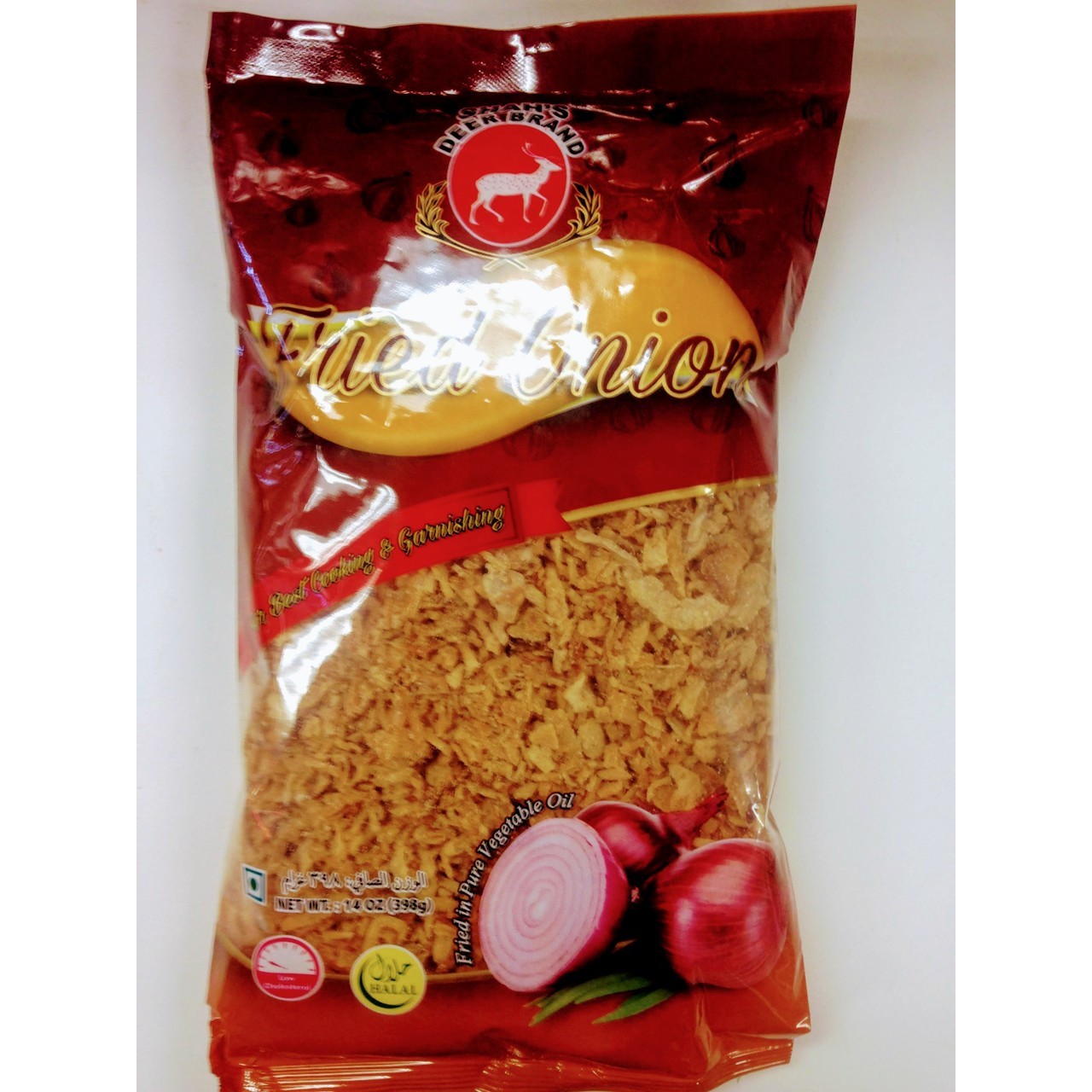 Deer Brand Fried Onions  14 OZ