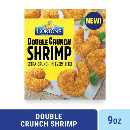 GORTONS SHRIMP DOUBLE CRUNCH 9 OZ