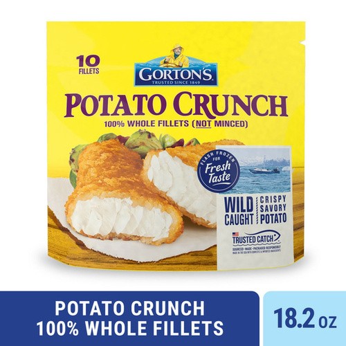 GORTONS POTATO CRUNCH FILLETS 18.2 OZ