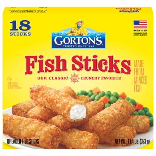 GORTONS CRUNCH FISH STICKS 11.4 OZ