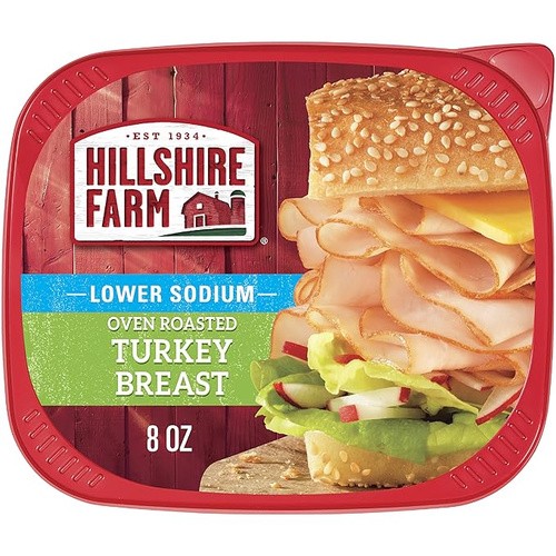 HILLSHIRE FARM SLICED TURKEY LOW SOD 8 OZ